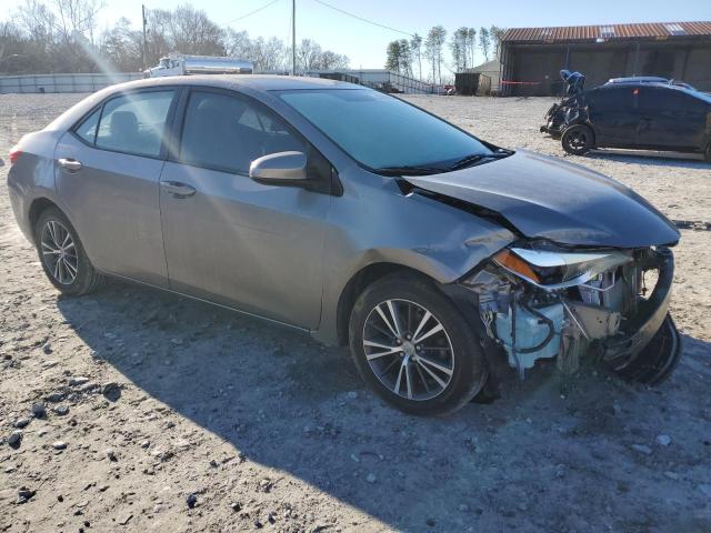 2T1BURHEXGC560786 - 2016 TOYOTA COROLLA L GRAY photo 4