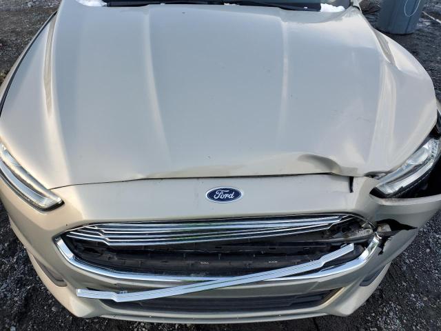 3FA6P0LU7FR230850 - 2015 FORD FUSION SE HYBRID CREAM photo 11