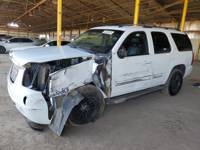 1GKUKCE05AR272454 - 2010 GMC YUKON SLT WHITE photo 1