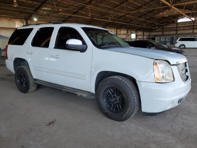 1GKUKCE05AR272454 - 2010 GMC YUKON SLT WHITE photo 4