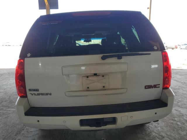 1GKUKCE05AR272454 - 2010 GMC YUKON SLT WHITE photo 6