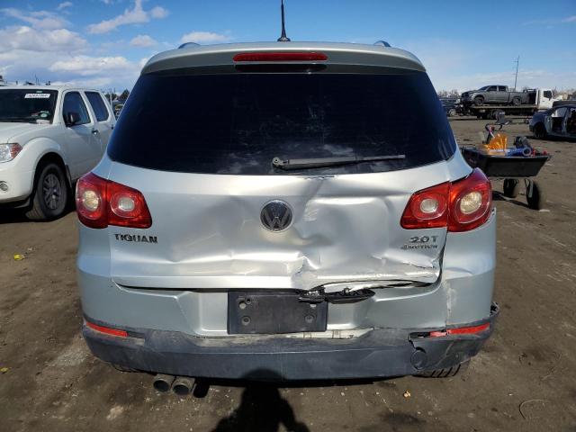 WVGBV7AX0BW537767 - 2011 VOLKSWAGEN TIGUAN S SILVER photo 6