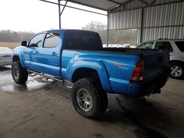 3TMMU52N18M007284 - 2008 TOYOTA TACOMA DOUBLE CAB LONG BED BLUE photo 2