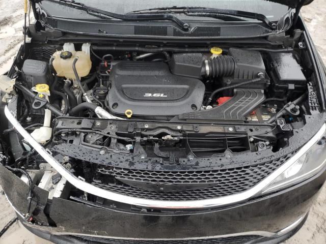 2C4RC1BG4HR668593 - 2017 CHRYSLER PACIFICA TOURING L BLACK photo 12