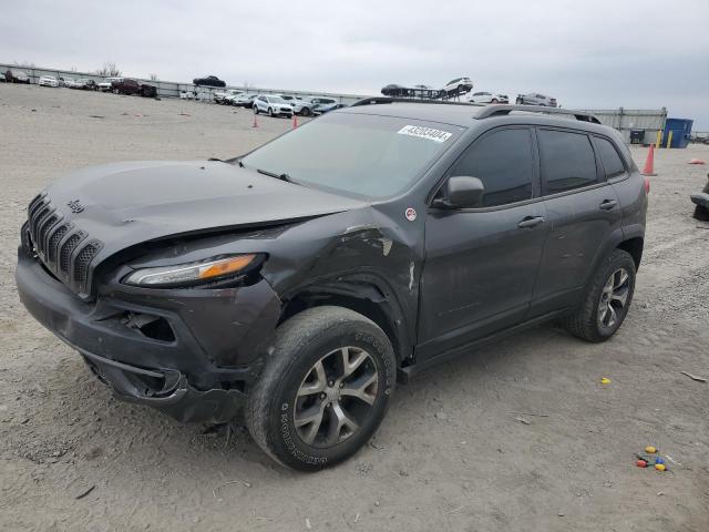 1C4PJMBS5FW588582 - 2015 JEEP CHEROKEE TRAILHAWK GRAY photo 1