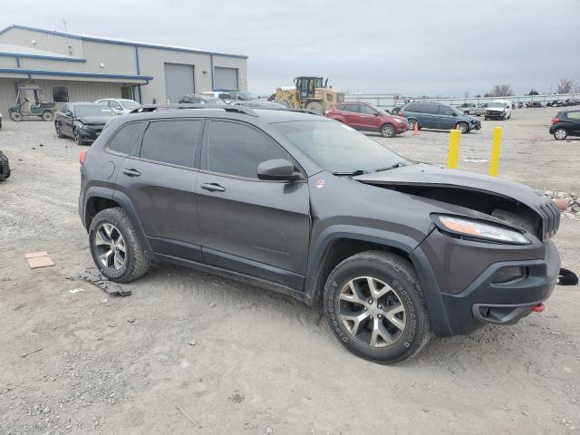 1C4PJMBS5FW588582 - 2015 JEEP CHEROKEE TRAILHAWK GRAY photo 4