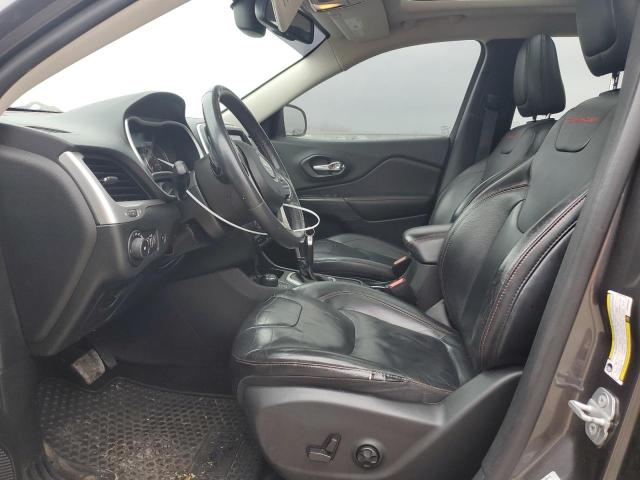 1C4PJMBS5FW588582 - 2015 JEEP CHEROKEE TRAILHAWK GRAY photo 7