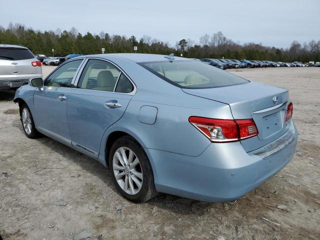 JTHBK1EG7B2440253 - 2011 LEXUS ES 350 BLUE photo 2