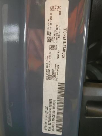 3C7WRVMG2NE126902 - 2022 RAM PROMASTER 3500 STANDARD Blau Foto 13