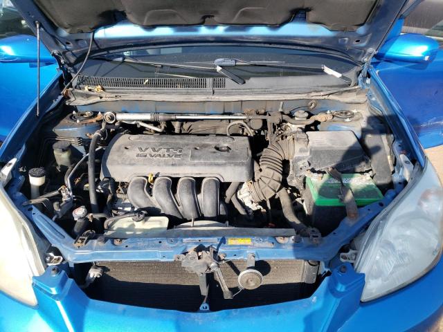 2T1KR32E97C639356 - 2007 TOYOTA COROLLA MA XR BLUE photo 11