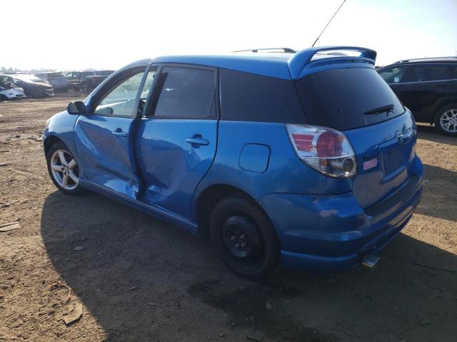 2T1KR32E97C639356 - 2007 TOYOTA COROLLA MA XR BLUE photo 2