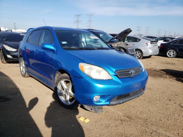 2T1KR32E97C639356 - 2007 TOYOTA COROLLA MA XR BLUE photo 4