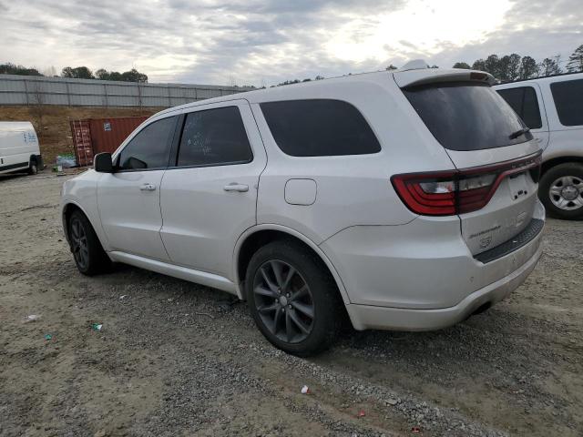 1C4RDHDG1HC917430 - 2017 DODGE DURANGO GT WHITE photo 2