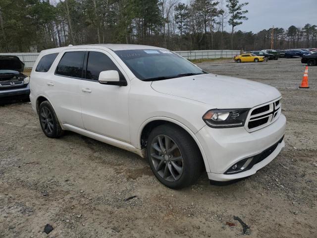 1C4RDHDG1HC917430 - 2017 DODGE DURANGO GT WHITE photo 4