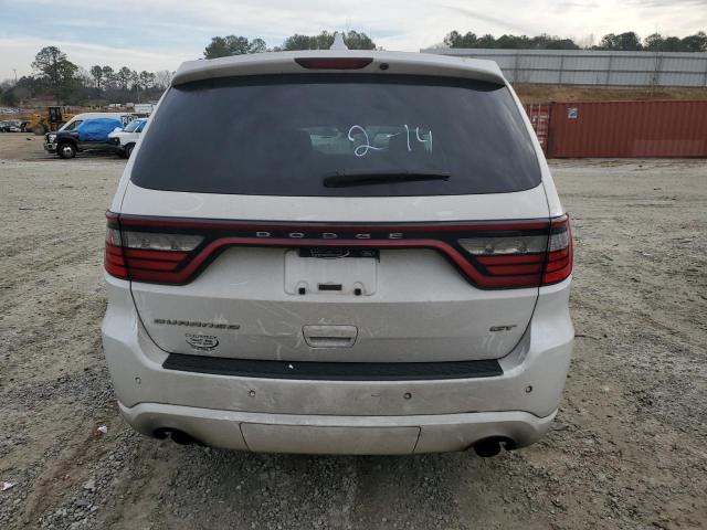 1C4RDHDG1HC917430 - 2017 DODGE DURANGO GT WHITE photo 6