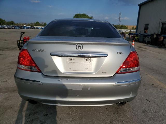 JH4KB16617C004635 - 2007 ACURA RL SILVER photo 6