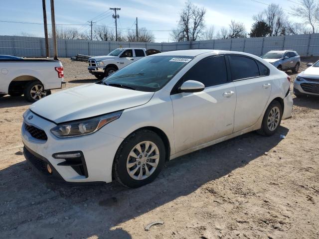 3KPF24AD2KE014943 - 2019 KIA FORTE FE WHITE photo 1