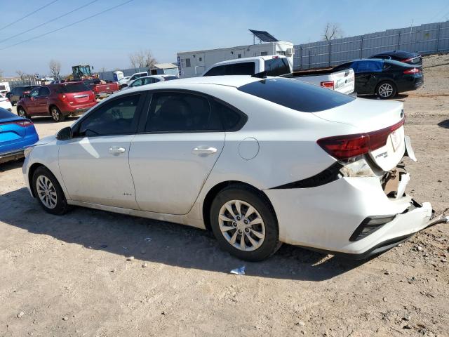 3KPF24AD2KE014943 - 2019 KIA FORTE FE WHITE photo 2