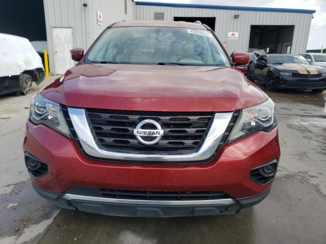 5N1DR2MN6HC605932 - 2017 NISSAN PATHFINDER S BURGUNDY photo 5