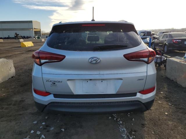 KM8J3CA40GU074189 - 2016 HYUNDAI TUCSON LIMITED SILVER photo 6