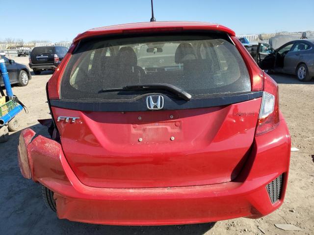 JHMGK5H55GX011159 - 2016 HONDA FIT LX RED photo 6