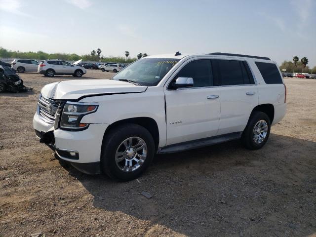 1GNSCBKCXFR159848 - 2015 CHEVROLET TAHOE C1500 LT WHITE photo 1