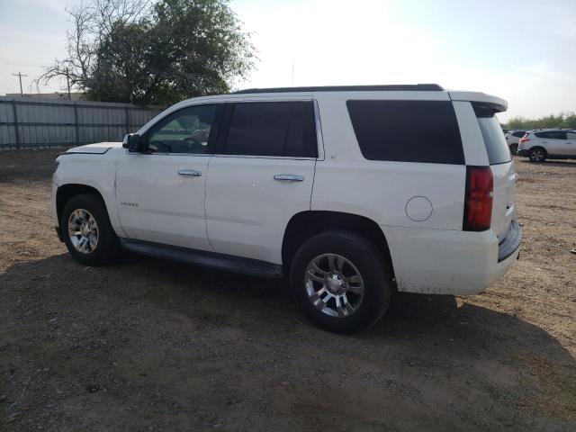 1GNSCBKCXFR159848 - 2015 CHEVROLET TAHOE C1500 LT WHITE photo 2