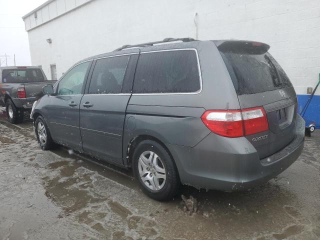 5FNRL38627B430259 - 2007 HONDA ODYSSEY EXL GRAY photo 2