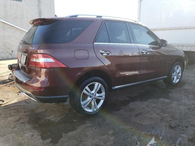 4JGDA5HB0FA461490 - 2015 MERCEDES-BENZ ML 350 4MATIC BURGUNDY photo 3