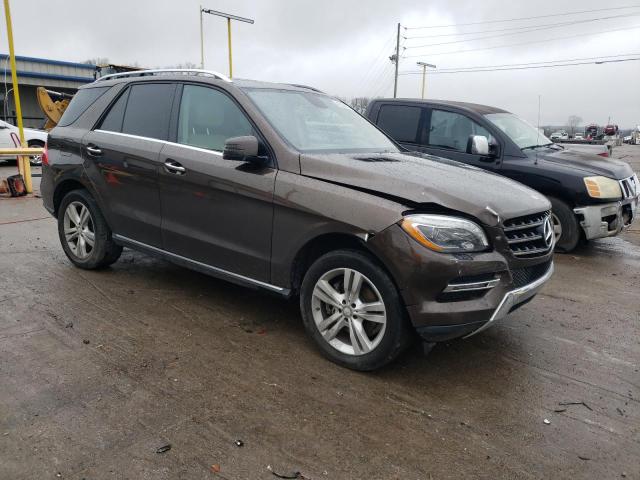 4JGDA5HB0DA101987 - 2013 MERCEDES-BENZ ML 350 4MATIC BROWN photo 4