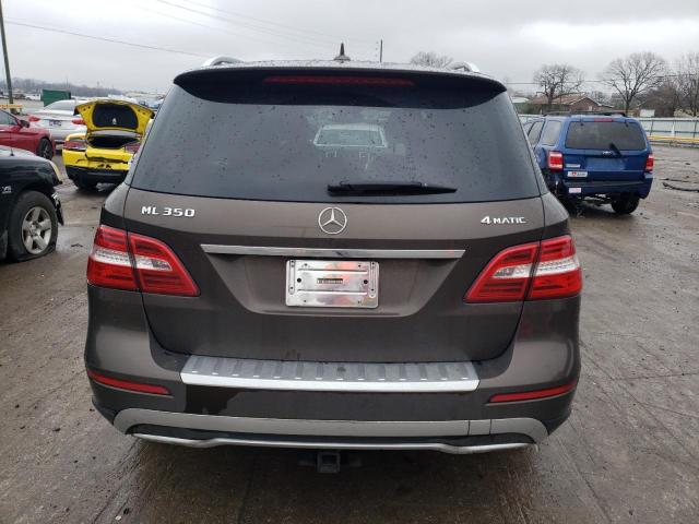 4JGDA5HB0DA101987 - 2013 MERCEDES-BENZ ML 350 4MATIC BROWN photo 6