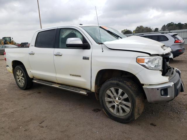 5TFHW5F16EX364470 - 2014 TOYOTA TUNDRA CREWMAX LIMITED WHITE photo 4