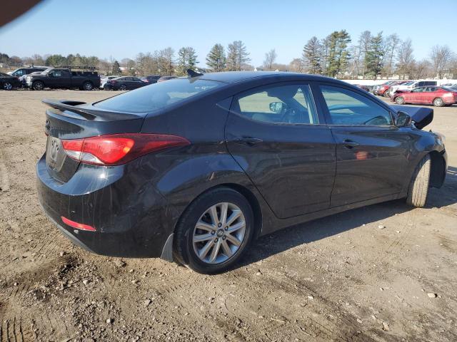 KMHDH4AE8FU226506 - 2015 HYUNDAI ELANTRA SE BLACK photo 3