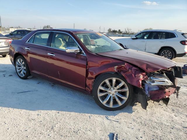 2C3CCAEG6JH296207 - 2018 CHRYSLER 300 LIMITED RED photo 4