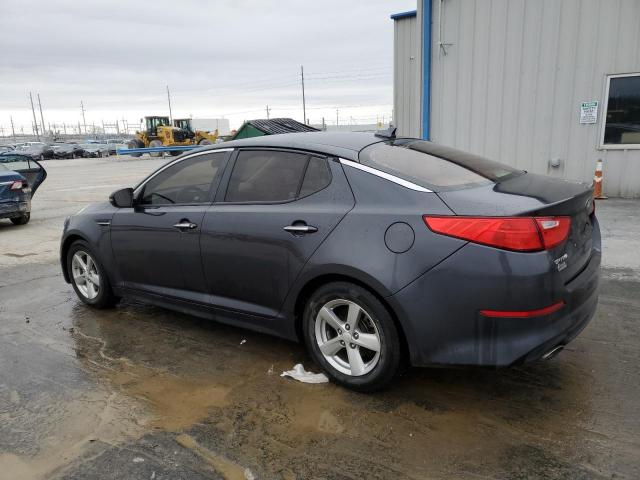 5XXGM4A7XFG465222 - 2015 KIA OPTIMA LX GRAY photo 2