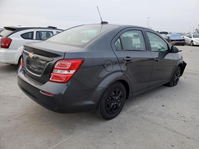 1G1JB5SG3H4177287 - 2017 CHEVROLET SONIC LS შავი ფოტო 3