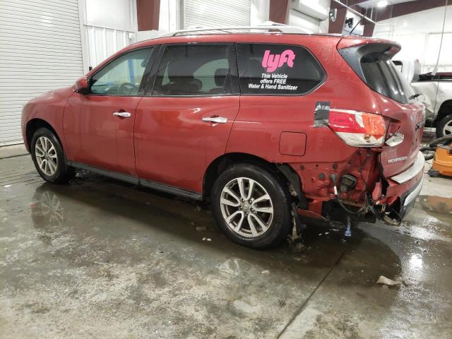 5N1AR2MM8EC603671 - 2014 NISSAN PATHFINDER S Qırmızı foto 2