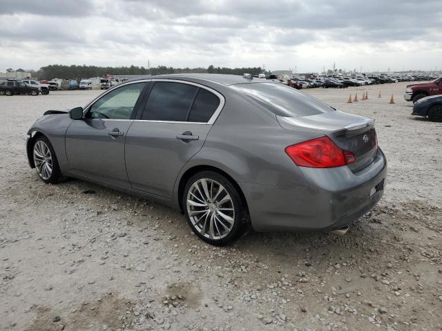 JN1CV6AP8DM724341 - 2013 INFINITI G37 BASE GRAY photo 2