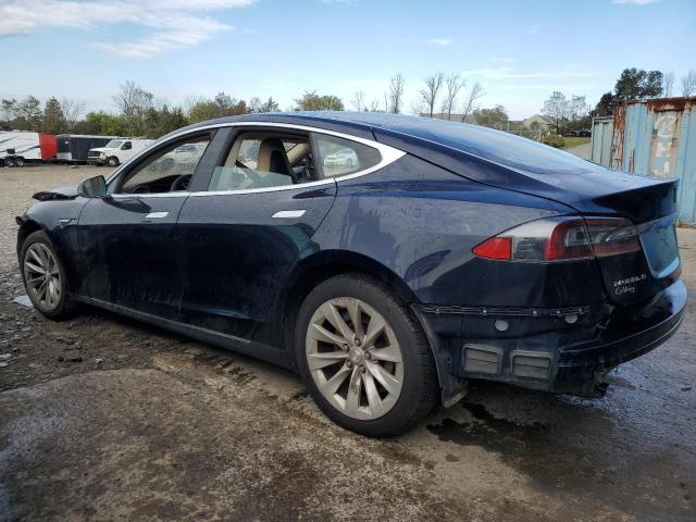 5YJSA1CN8DFP22472 - 2013 TESLA MODEL S BLUE photo 2