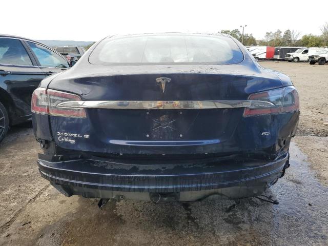 5YJSA1CN8DFP22472 - 2013 TESLA MODEL S BLUE photo 6