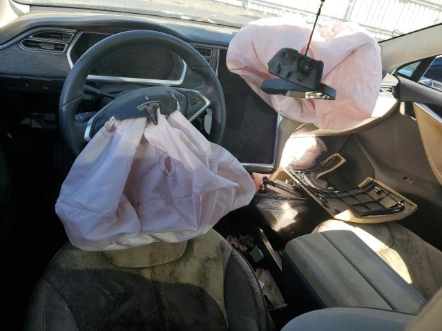 5YJSA1CN8DFP22472 - 2013 TESLA MODEL S 蓝色 照片 8