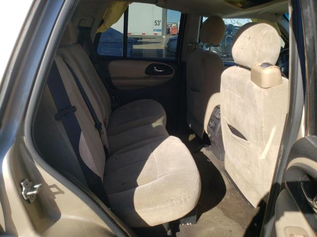 1GNDT13S062145443 - 2006 CHEVROLET TRAILBLAZE LS TAN photo 10