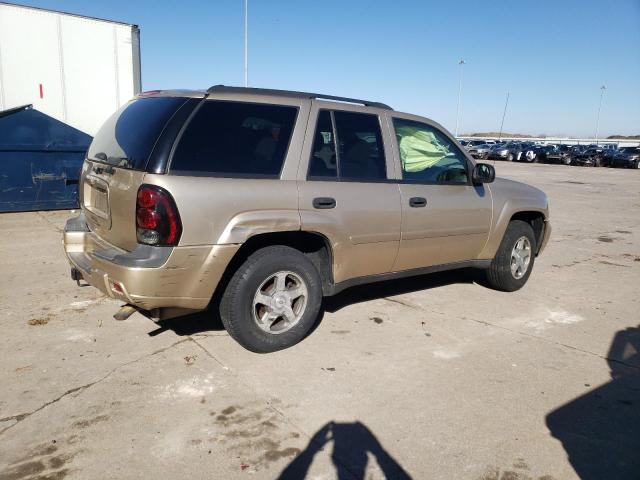 1GNDT13S062145443 - 2006 CHEVROLET TRAILBLAZE LS TAN photo 3