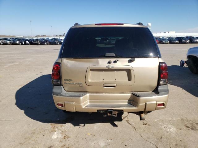 1GNDT13S062145443 - 2006 CHEVROLET TRAILBLAZE LS TAN photo 6