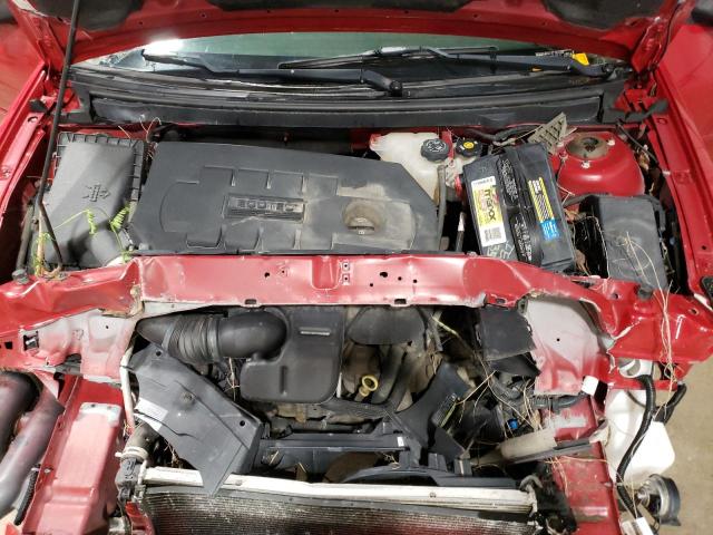 1G2ZF58B674204320 - 2007 PONTIAC G6 VALUE LEADER RED photo 11