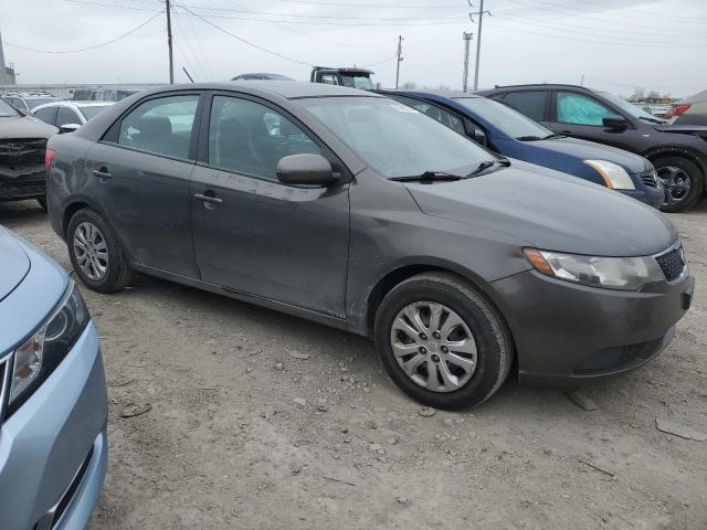 KNAFU4A2XB5444415 - 2011 KIA FORTE EX GRAY photo 4