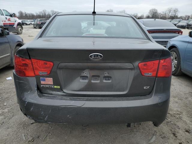 KNAFU4A2XB5444415 - 2011 KIA FORTE EX GRAY photo 6