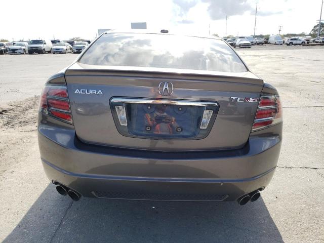 19UUA76567A045296 - 2007 ACURA TL TYPE S GRAY photo 6