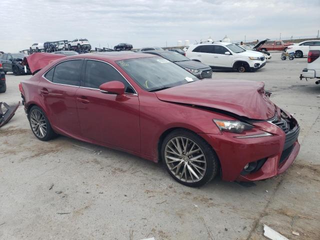 JTHBF1D23F5072975 - 2015 LEXUS IS 250 RED photo 4