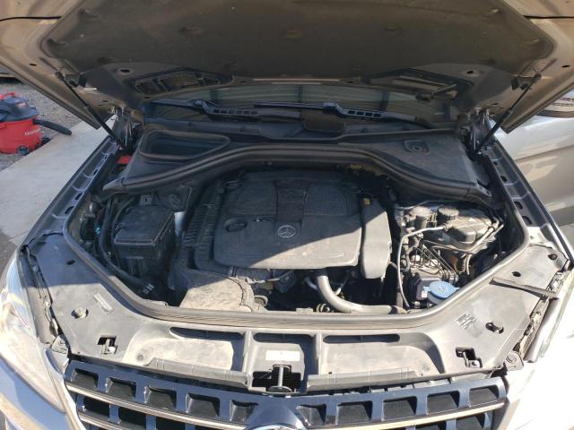 4JGDA5HB3CA036079 - 2012 MERCEDES-BENZ ML 350 4MATIC SILVER photo 11